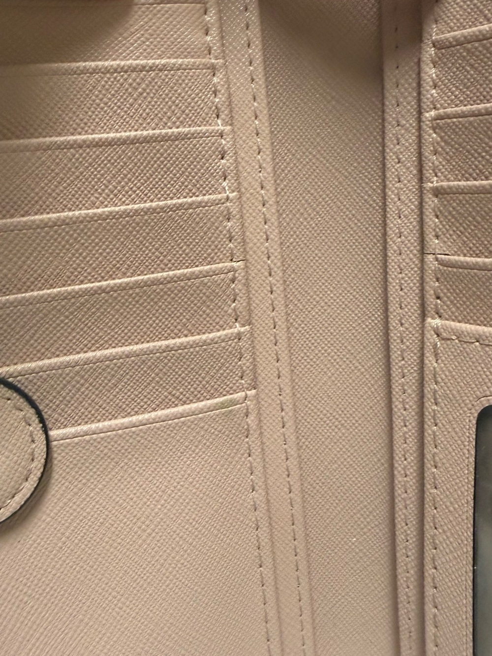 Kate Spade | Blush Pink & Black Tote Bag with Matching Wallet - Picture 10 of 13